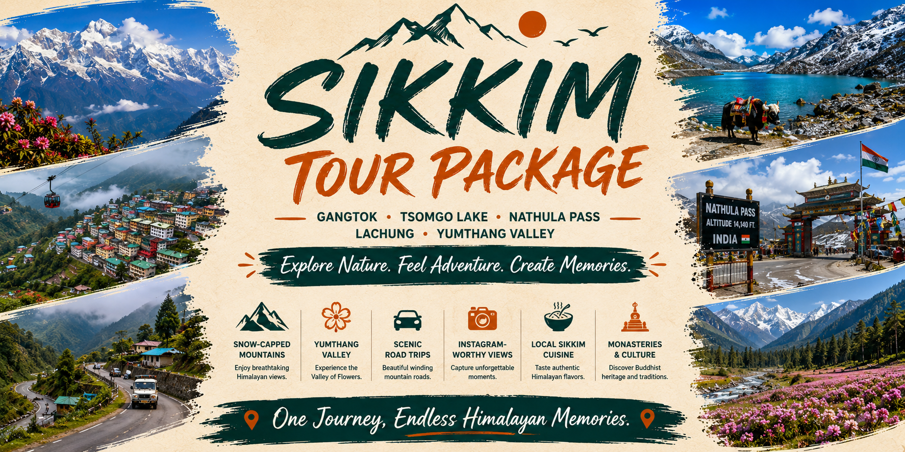 5N6D Enchanting Sikkim Expedition