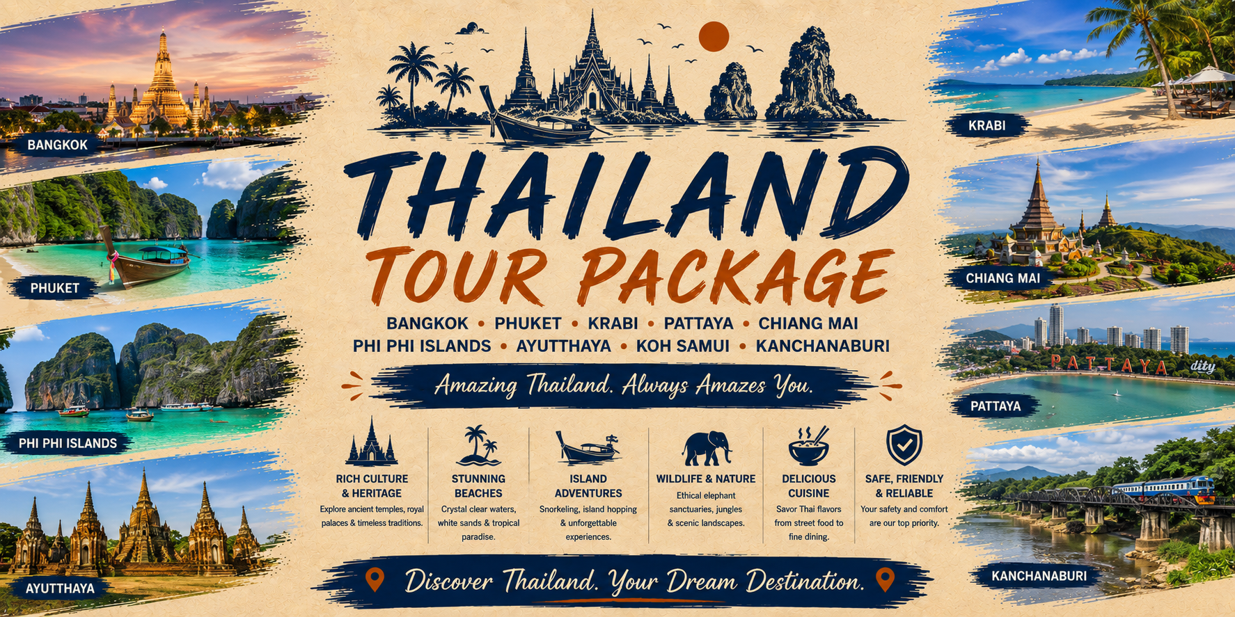 Thailand Full Moon Party Package 6N/7D