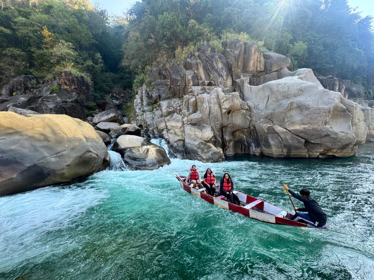 Day 4: Krem Chympe → Khaddum Falls → Dawki Riverside Camping